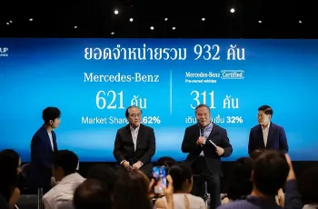 Benz BKK ฉลองก้าวขึ้นแท่นผู้นำกลุ่มตัวแทนจำหน่ายรถยนต์ Mercedes Benz ครองแชมป์ยอดขาย