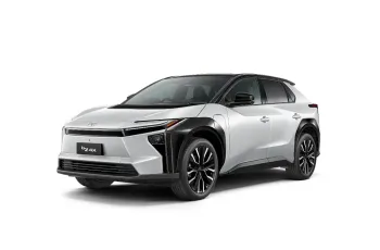Toyota bZ4X 2025 สี Two-tone (Black Roof)