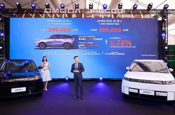 JAECOO 5 EV ส่งมอบ 5,000 คัน! ตอกย้ำ Best Price Guarantee เริ่ม 5.49 แสนบาท ก่อน Motor Expo 2025