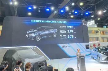 Lexus เปิดตัว The New All-electric RZ เริ่มต้น 2.99 ล้านบาท