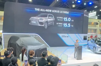 เปิดตัว Lexus LX 500D