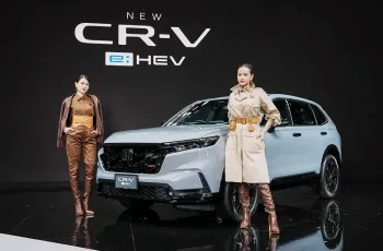 Honda CR-V e:HEV 2025 ไมเนอร์เชนจ์ เปิดราคาจำหน่ายใน Motor Expo จำนวน 5 รุ่นย่อย