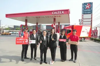 คาลเท็กซ์ จับมือ เจแอนด์ที เอ็กซ์เพรส ขยายจุดให้บริการรับ–ส่งพัสดุ ยกระดับความสะดวกสบายแก่ลูกค้าทั่วประเทศ