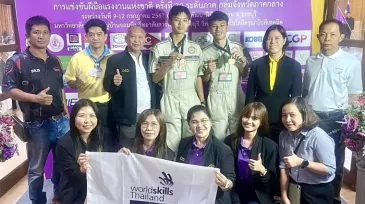 นักศึกษาวิทยาลัยเทคโนโลยียานยนต์โตโยต้า คว้ารางวัลจาก WorldSkills Thailand 2024 - Regional Competition