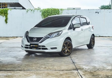 2020 Nissan Note 1.2 E คันนี้รถสวยสภาพเหมือนรถใหม่ สภาพพร้อมใช้งาน ภายในสะอาด ภายนอกสวย สีขาวยอดฮิต