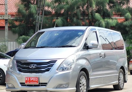 ขาย รถมือสอง 2014 Hyundai H-1 2.5 Deluxe รถตู้/VAN  รถบ้านมือเดียว