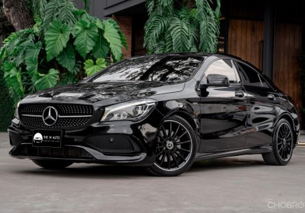 Mercedes-Benz CLA250 AMG Night Edition ปี 2019 ⏱รถออกศูนย์มือเดียว วิ่งเพียง 89,xxx km.