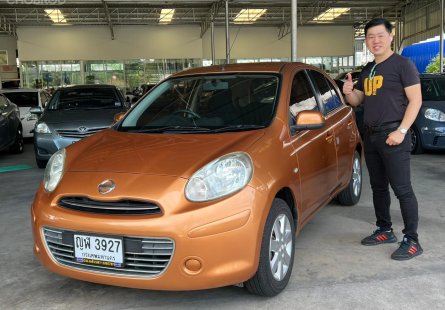 ขายรถ Nissan March 1.2 VL ปี 2012 สีส้ม