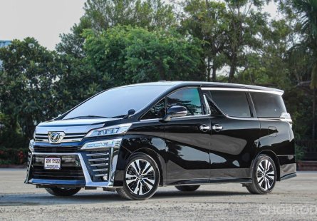 ขาย รถมือสอง 2018 Toyota VELLFIRE 2.5 Z G EDITION รถตู้/MPV เจ้าของขายเอง