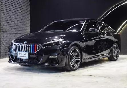 2021 BMW 220i Gran Coupe M Sport สีดำภายในแดง ไมล์แท้ 4x,xxx km.  