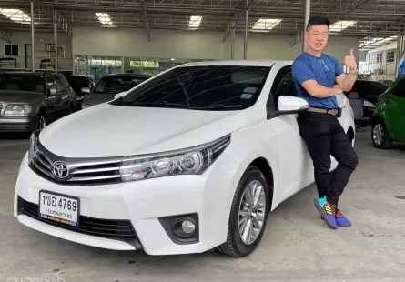 ขายรถ Toyota Altis 1.8 G  ปี 2014 สีขาว