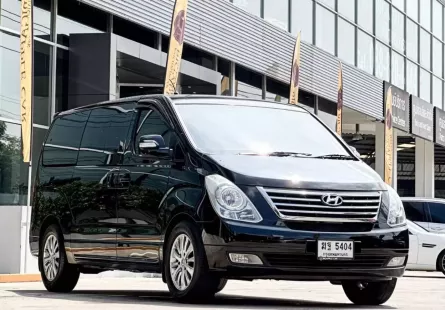 2012 Hyundai Grand Starex 2.5 VIP รถตู้/MPV รถบ้านแท้ หรูหรามีระดับนั่งสบาย