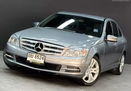 2011 Mercedes-Benz C200 CGI 1.8 Avantgarde รถเก๋ง 4 ประตู รถบ้านมือเดียว