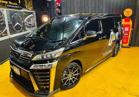 2019 Toyota VELLFIRE 2.5 Z G EDITION รถตู้/MPV ผ่อนได้ รถบ้านมือเดียว ไมล์น้อย 