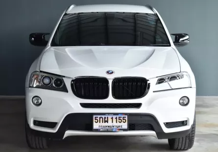 2013 BMW X3 2.0 xDrive20d SUV รถบ้านมือเดียว ไมล์แท้ เจ้าของขายเอง 