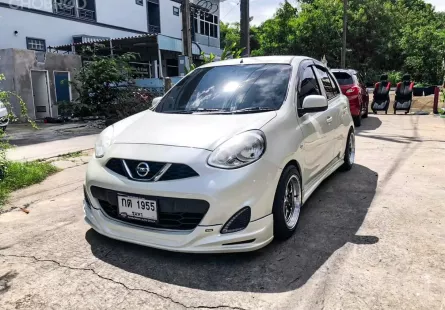 2018 Nissan MARCH 1.2 E รถเก๋ง 5 ประตู ผ่อนเริ่มต้น 4,xxx บาท