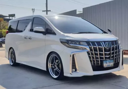 2019 Toyota ALPHARD 2.5 S C-Package รถตู้/MPV รถบ้านมือเดียว ไมล์น้อย เจ้าของขายเอง 