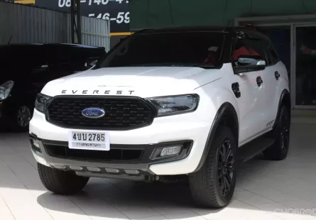 2020 Ford Everest 2.0 Titanium Sport SUV รถบ้านมือเดียว