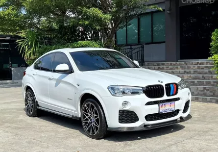 2018 BMW X4 20d MSPORT LCI รถศูนย์ BMW THAILAND รถวิ่งน้อย เข้าศูนย์ทุกระยะ ไม่เคยมีอุบัติเหตุครับ