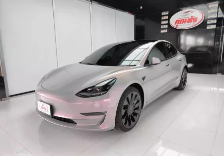 2023 Tesla Model 3 PERFORMANCE 4WD รถเก๋ง 4 ประตู 