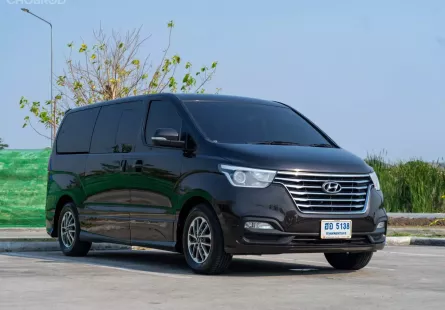 2018 Hyundai H-1 2.5 Elite รถตู้/VAN  รถบ้านมือเดียว