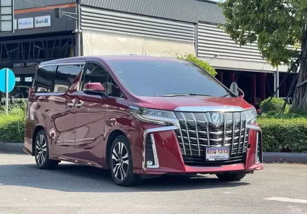 2019 Toyota ALPHARD 2.5 S C-Package รถตู้/MPV ออกรถง่าย รถสวย ไมล์แท้ 