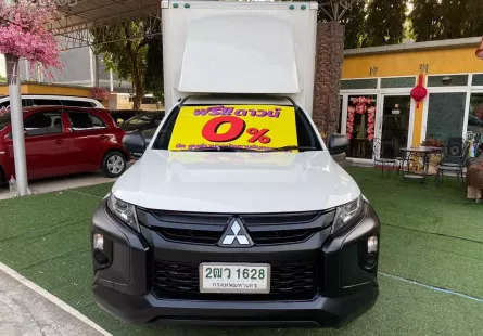 📌ออกรถ 0 บาท ตู้แห้งพร้อมบรรทุก 2019 Mitsubishi TRITON 2.5 GL รถกระบะ ฟรีดาวน์