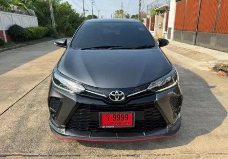 2022 Toyota Yaris 1.2 Sport รถเก๋ง 5 ประตู ออกรถง่าย รถบ้านมือเดียว ไมล์น้อย 