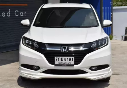 Honda HR-V 2.0 E Limited ไฟหน้า LED ปี 2018 วิ่ง 14x,xxx km สีขาว รถสวย ประวัติศูนย์ ครบ มือเดียว 