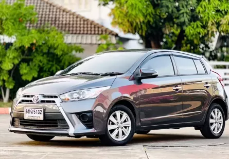 2017 Toyota YARIS 1.2 G รถเก๋ง 5 ประตู เจ้าของขายเอง รถบ้านมือเดียวไมล์น้อย 