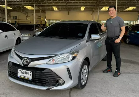 ขายรถ Toyota Vios 1.5 E VVTi ปี 2018 สีบรอนซ์