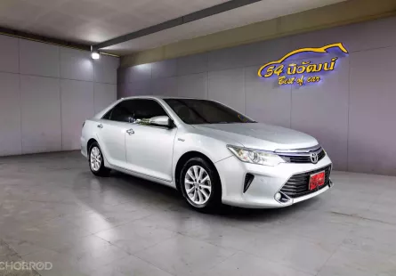 TOYOTA	CAMRY 2.0 G MINOR CHANGE ( COGNEC BROWN SEAT )	2017	เงิน	AT	เบนซิน