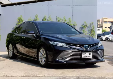 2019 Toyota CAMRY 2.5 HYBRID PREMIUM Auto การันตรีไมล์แท้ ตรวจเช็คประวัติได้  
