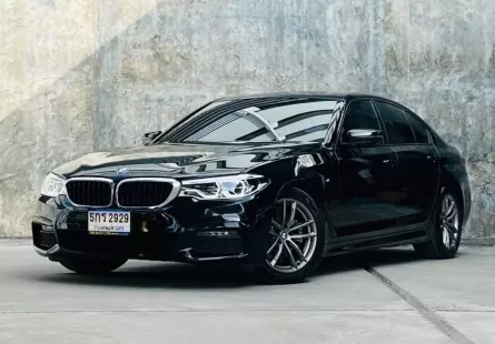 2018 BMW 520d 2.0 M Sport รถเก๋ง 4 ประตู ดาวน์ 0% รถสวยไมล์แท้ มือเดียวป้ายแดง 