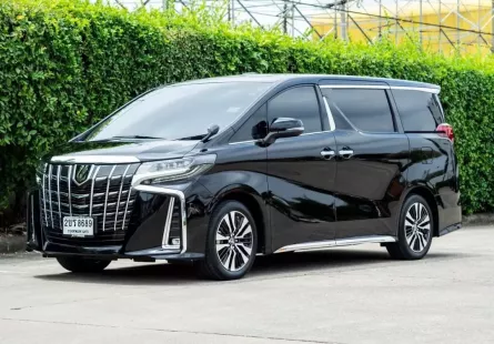 2022 Toyota ALPHARD 2.5 S C-Package รถตู้/MPV รถบ้านแท้ ไมล์น้อย เจ้าของขายเอง 