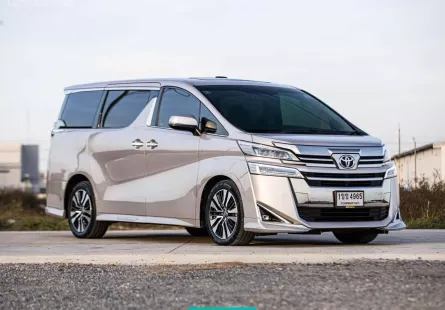 2018 Toyota VELLFIRE 2.5 Z G EDITION รถตู้/MPV ออกรถฟรี