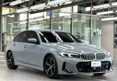  BMW 320d M Sport Lci 2023 รถใหม่มาก เลขไมล์น้อยมากๆๆ เลขไมล์แท้ ไม่ต่างจากรถป้ายแดง