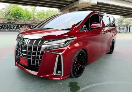 2022 Toyota ALPHARD 2.5 S C-Package รถตู้/MPV รถบ้านแท้ ไมล์น้อย แต่งสวย เจ้าของขายเอง 