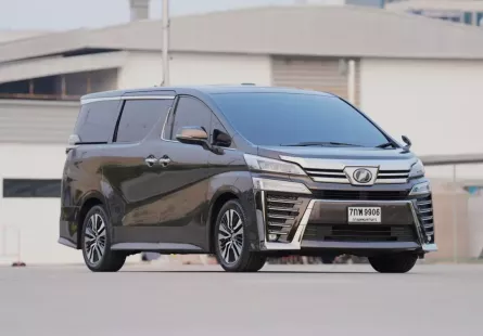 2019 Toyota VELLFIRE 2.5 Z G EDITION รถตู้/MPV รถสวย ไมล์แท้ มือเดียวป้ายแดง 