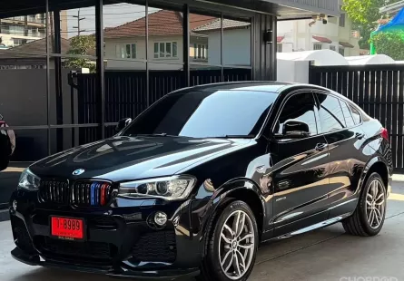 2018 BMW X4 2.0 xDrive20d M Sport 4WD SUV รถบ้านแท้ ไมล์น้อย มือเดียว เจ้าของฝากขาย 