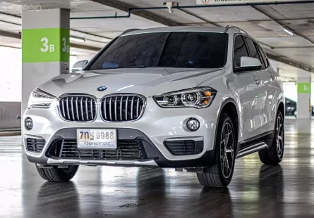 2018 BMW X1 2.0 sDrive18d SUV รถบ้านมือเดียว