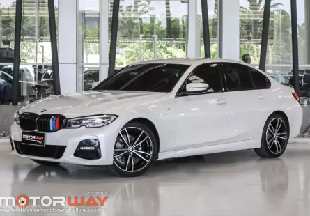 BMW SERIES 3 G20  320d M Sport สีขาว Mineral White  ปี 2021 วิ่ง 49,xxx km.