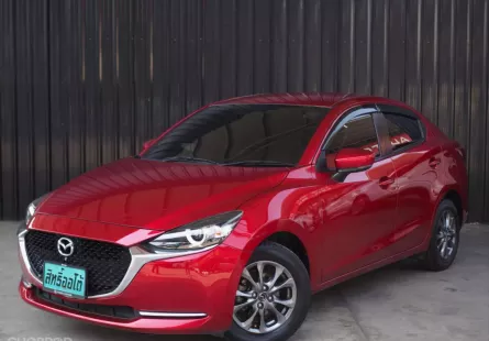 2021 Mazda2 Sedan mnc 1.3 S leather แดง - รุ่นรองท็อป minorchange รถสวย รถบ้าน ฟรีดาวน์