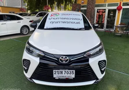 🅰️2022 Toyota Yaris Ativ 1.2 Sport ภายในเบาะหนังสีดำ กล้องถอยหลัง ออกรถ 0 บาท
