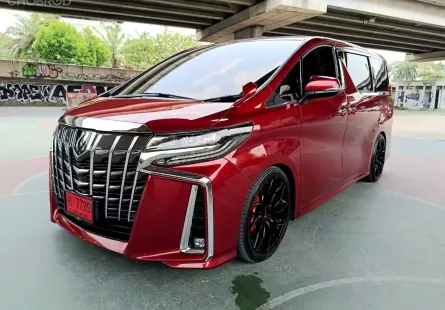 2022 Toyota ALPHARD 2.5 S C-Package รถตู้/MPV พร้อมตกแต่ง กว่าครึ่งล้าน