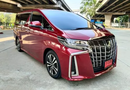 2020 Toyota ALPHARD 2.5 S C-Package รถตู้/MPV ขายรถบ้าน มือเดียวป้ายแดง 