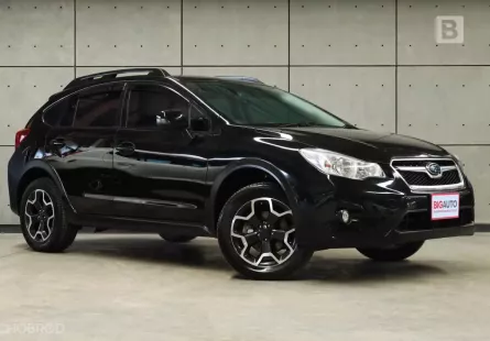 2015 Subaru XV 2.0 4WD SUV AT ไมล์เเท้เฉลี่ย 12,xxx KM/ปี มาพร้อมสีดำยอดนิยม B1568