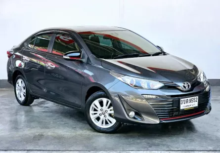 2018 Toyota Yaris Ativ 1.2 S รถเก๋ง 4 ประตู ออกรถ 0 บาท ไมล์น้อย 3 หมื่นโลแท้ 