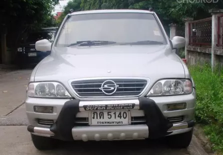 ขายด่วน รถยนต์SUV มือสอง Ssangyong รุ่น Musso ปี 2000  เกียร์ออโต้ 
