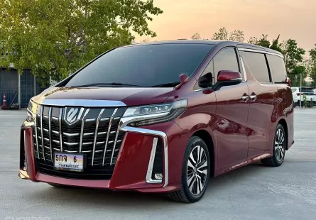 2019 Toyota ALPHARD 2.5 S C-Package รถตู้/MPV ดาวน์ 0% รถสวยไมล์น้อย 